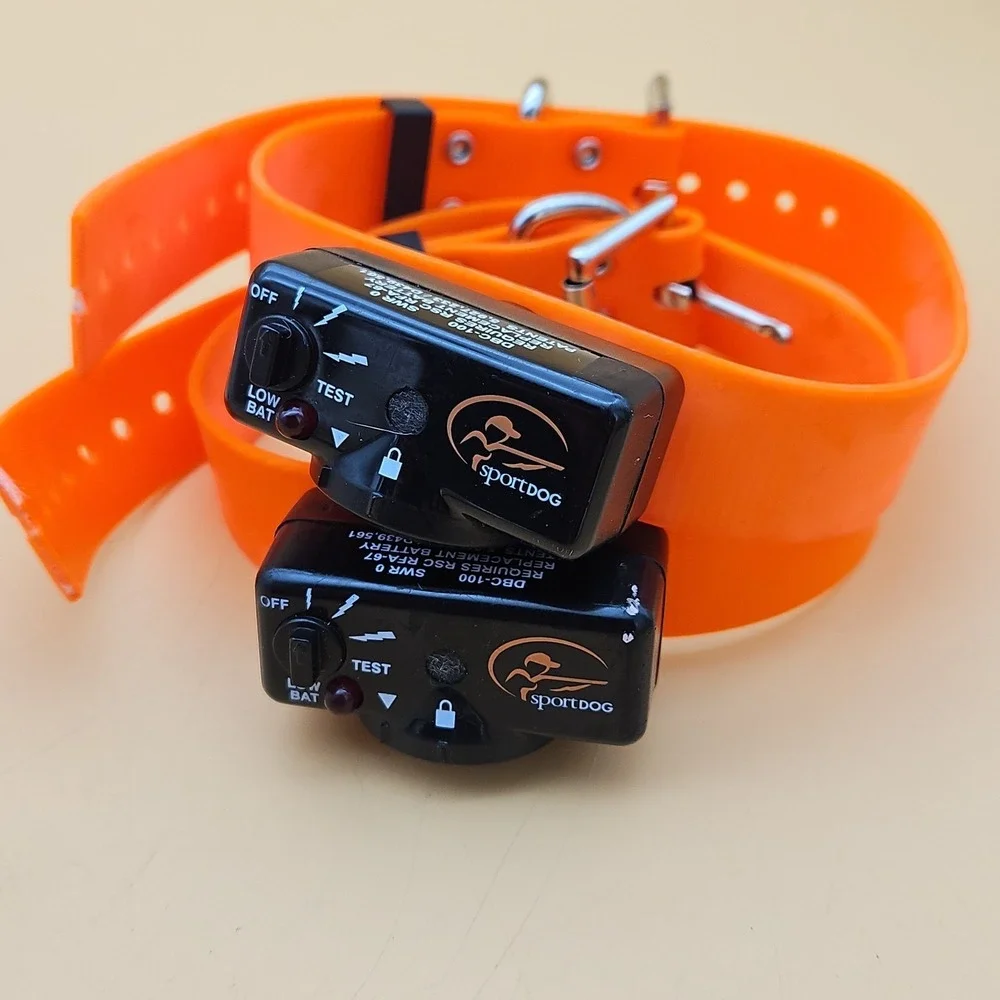 Lot Of 2 Sportdog Dog Training Collars Model DBC-100